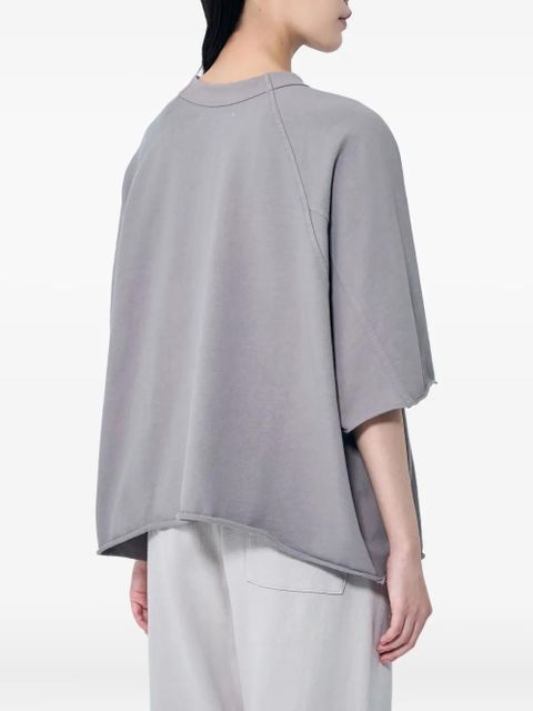 ENTIRE STUDIOS cotton oversized t-shirt - Grey - zdjęcie produktu nr 2