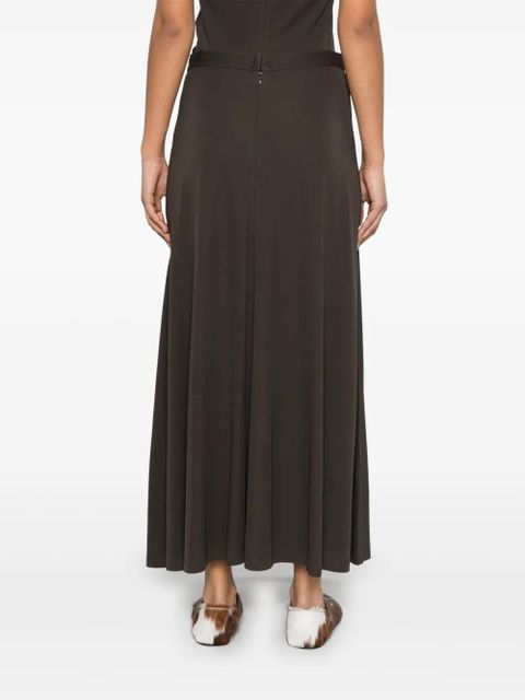 TOTEME jersey maxi skirt - Green