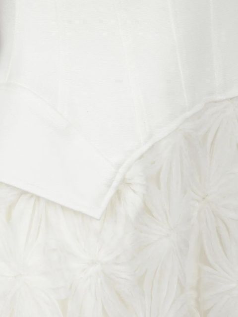 Simkhai corset-style midi dress - White