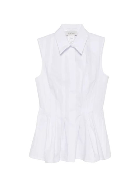 Sportmax Spxcertosa pleated blouse - White - zdjęcie produktu nr 1