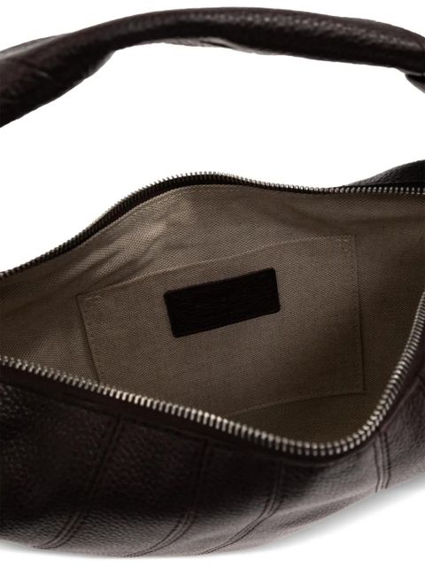 LEMAIRE mini Fortune Croissant leather tote bag - Brown