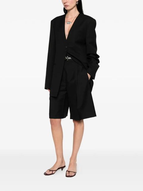 Róhe pleated tailored shorts - Black - zdjęcie produktu nr 2