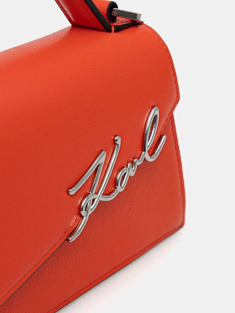 Karl Lagerfeld torebka skórzana K/SIGNATURE