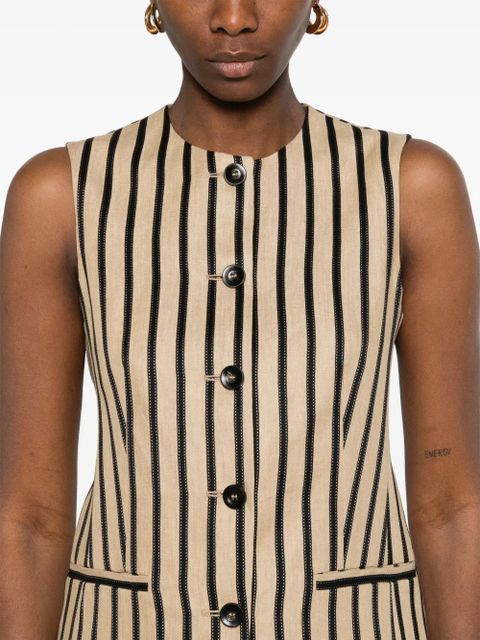 Max Mara Rodeo waistcoat - Brown