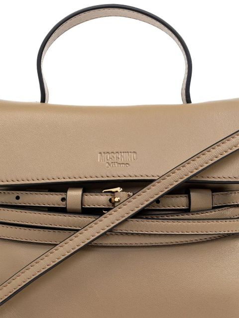Moschino small Tie Me shoulder bag - Neutrals