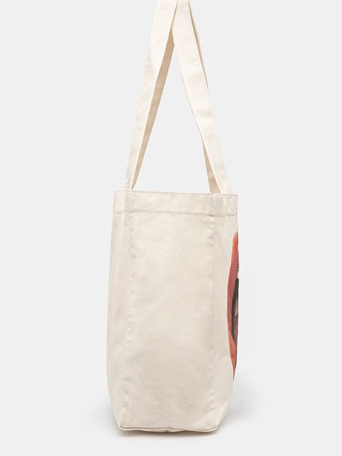 Fiorucci torebka bawełniana Mouth Print