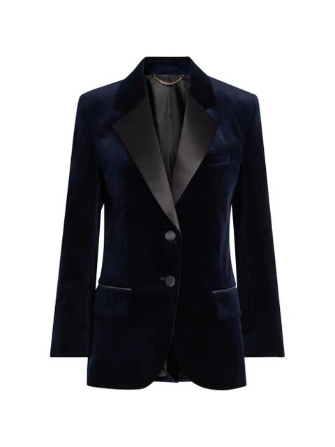 Victoria Beckham lapel button jacket - Blue - zdjęcie produktu nr 1