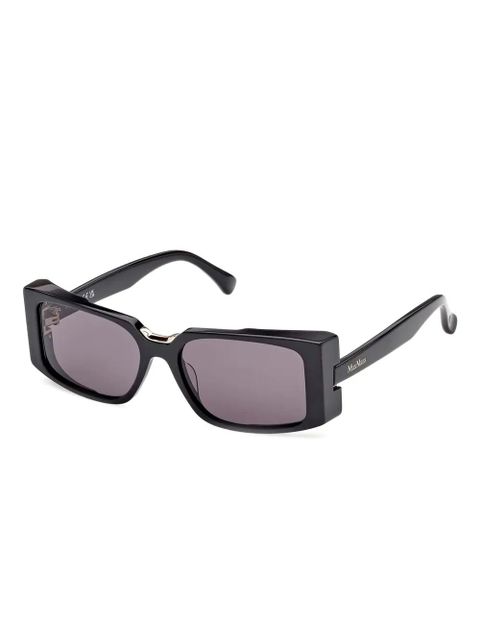Max Mara Eyewear rectangle-frame sunglasses - Black - zdjęcie produktu nr 2