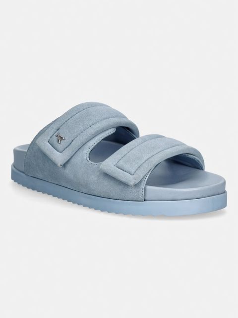 Patrizia Pepe klapki zamszowe - zdjęcie produktu nr 1