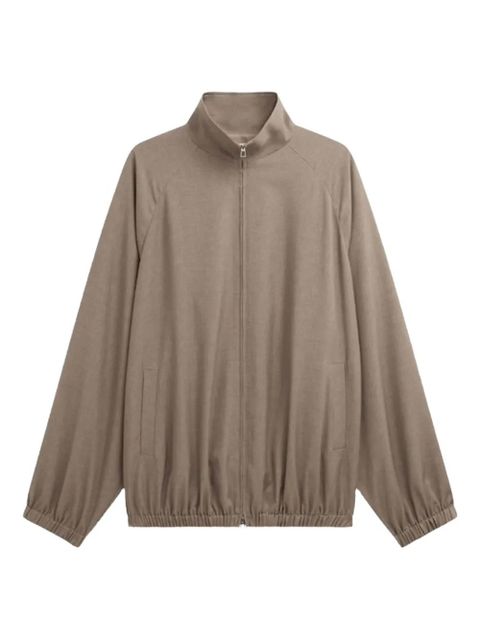 The Frankie Shop Baxter high-collar jacket - Neutrals - zdjęcie produktu nr 1