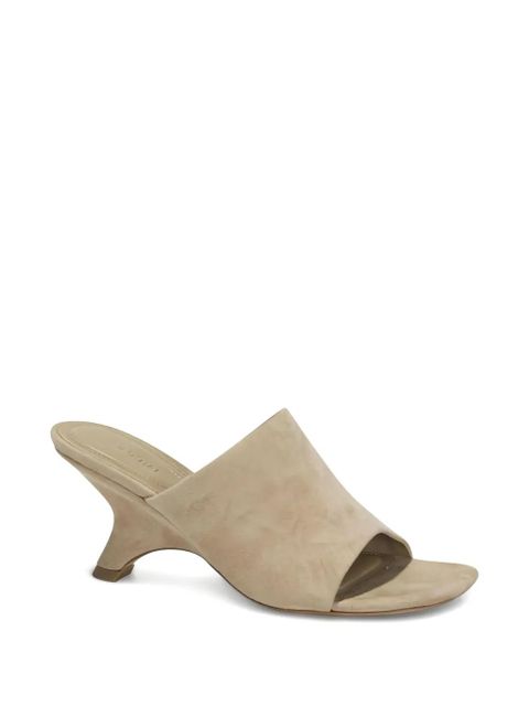 Simkhai 75mm Shadow suede open-toe sandals - Neutrals - zdjęcie produktu nr 2