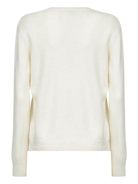 MC2 Saint Barth jacquard embroidered sweater - White - zdjęcie produktu nr 2