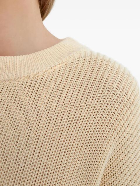 Aya Muse round-neck sweater - Neutrals
