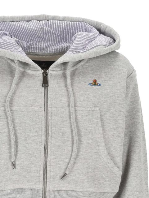 Vivienne Westwood hooded striped knitwear - Grey