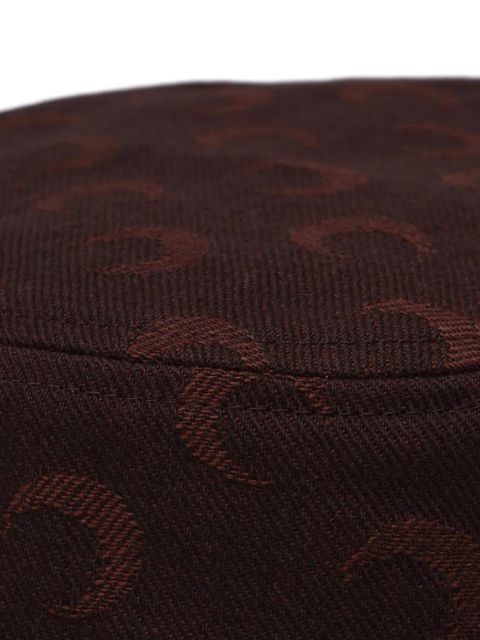 Marine Serre Moon bucket hat - Brown