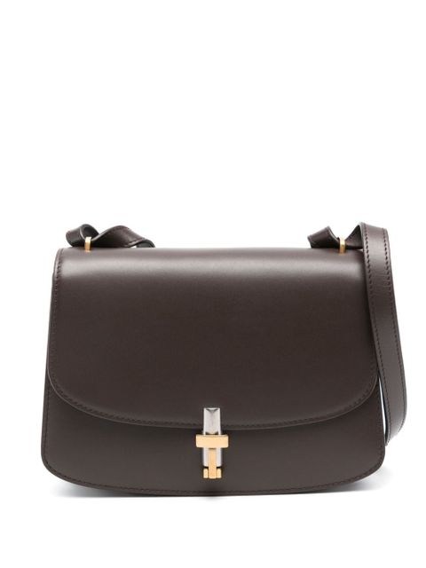 The Row Sofia 8.75 leather shoulder bag - Brown