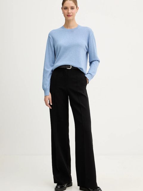 Pepe Jeans sweter z domieszką wełny damski kolor niebieski lekki PL7000035 - zdjęcie produktu nr 2