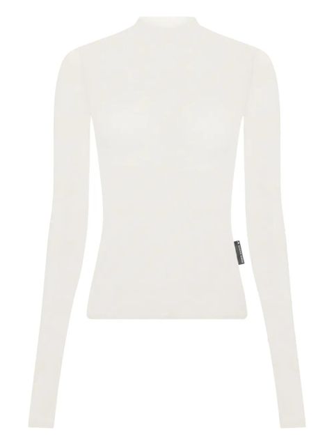 Marine Serre semi-sheer top - White - zdjęcie produktu nr 1
