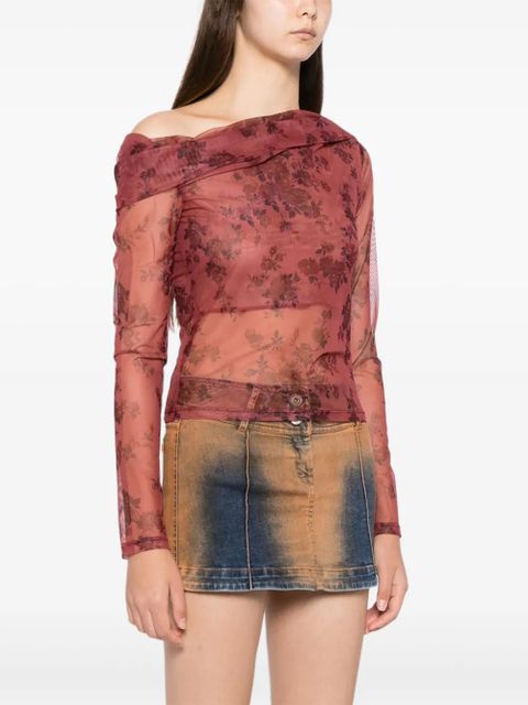 Reformation Elio top - Red