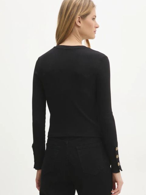 Answear.LAB longsleeve damski kolor czarny