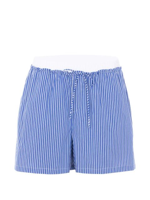 Eleh striped drawstring shorts - Blue - zdjęcie produktu nr 1