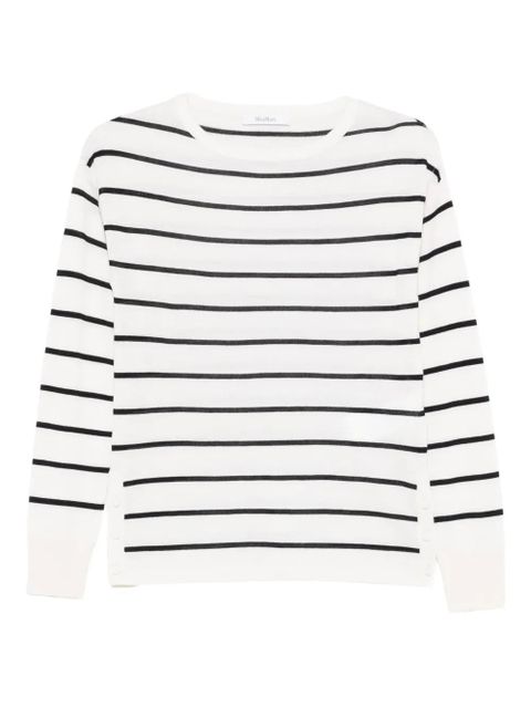 Max Mara striped sweater - White - zdjęcie produktu nr 1
