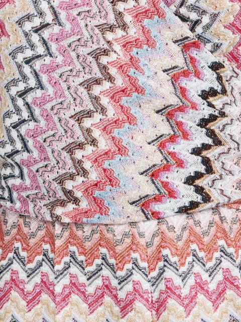 Missoni zig zag-pattern jumpsuit - Pink