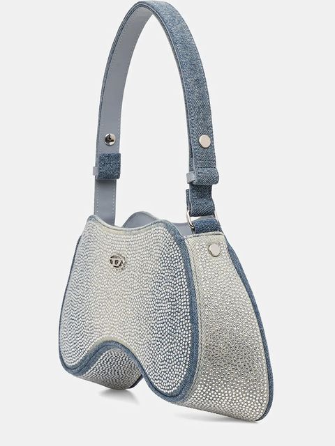 Diesel torebka PLAY PLAY kolor niebieski X10201.P6803