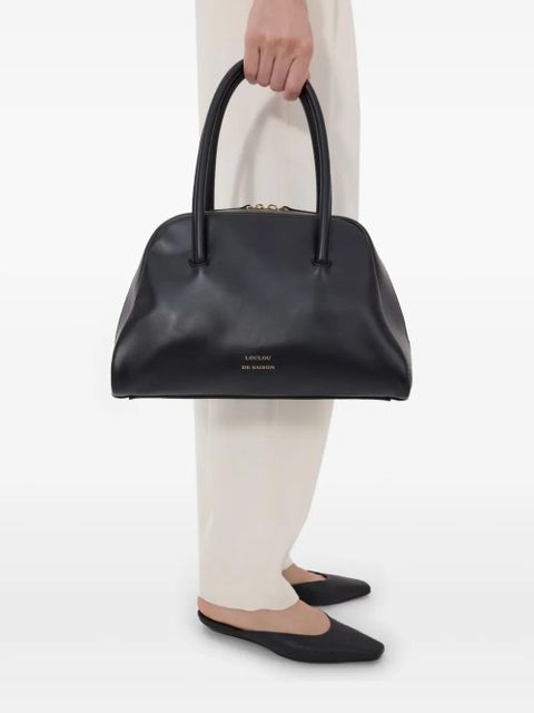 LouLou de Saison Vesper double-handle shoulder bag - Black