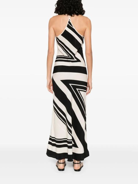 SIR. silk dress - Black