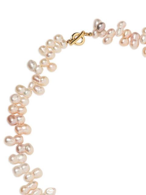 Jennifer Behr Lainey pearl-embellishment necklace - Neutrals