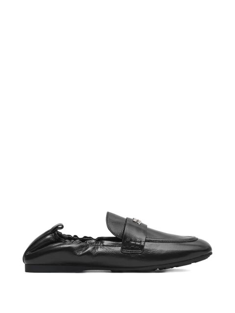 Marc Jacobs logo-plaque leather loafers - Black - zdjęcie produktu nr 1