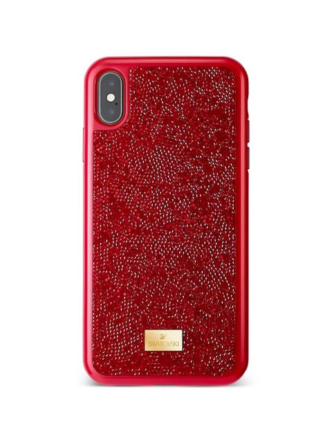 Swarovski embellished iPhone X case - Red - zdjęcie produktu nr 2