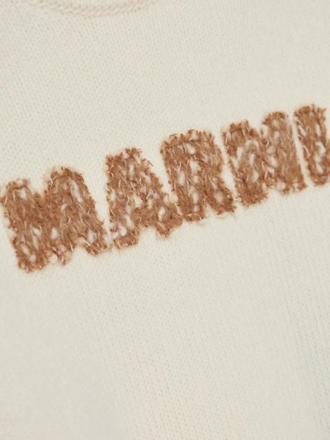 Marni laser-cut jumper - Neutrals