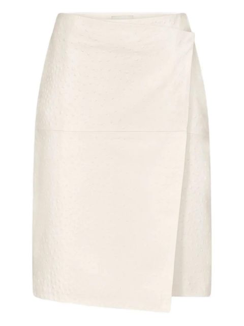 LouLou de Saison Gora asymmetric wrap midi skirt - Neutrals - zdjęcie produktu nr 1