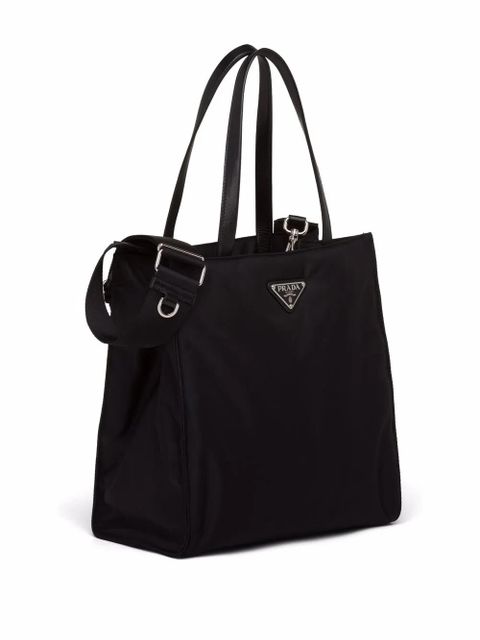Prada Re-Nylon padded shopper tote - Black