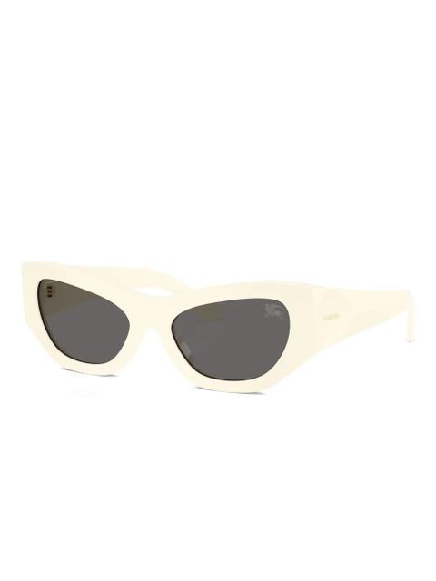 Burberry Eyewear cat-eye frame sunglasses - White