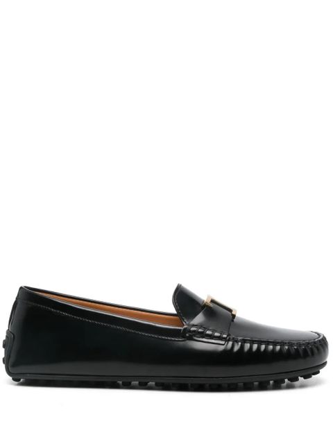 Tod's T Timeless leather loafers - Black - zdjęcie produktu nr 1