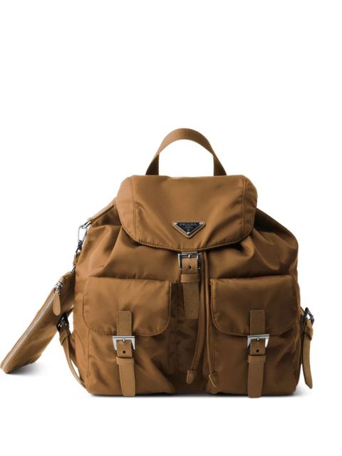Prada medium Re-Nylon backpack with pouch - Brown - zdjęcie produktu nr 1