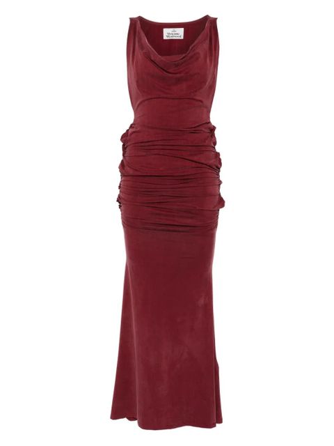 Vivienne Westwood cowl-neck maxi dress - Red - zdjęcie produktu nr 1