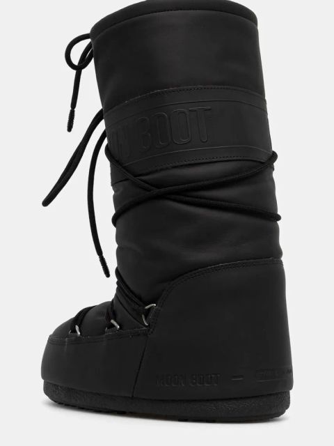 Moon Boot śniegowce MB ICON RUBBER kolor czarny 80D1402760 N001