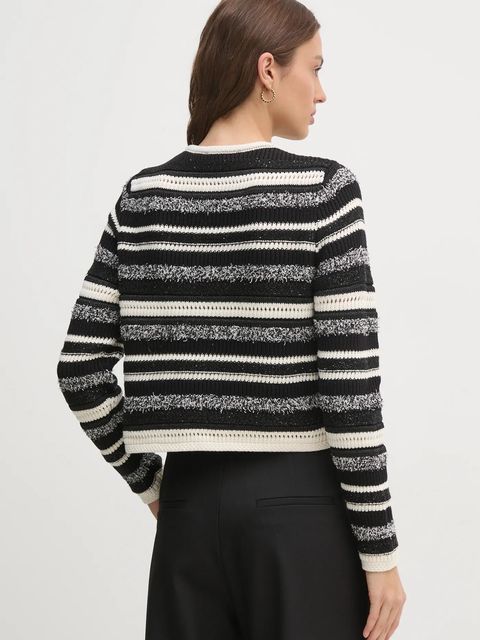 OUI kardigan damski kolor czarny 90616