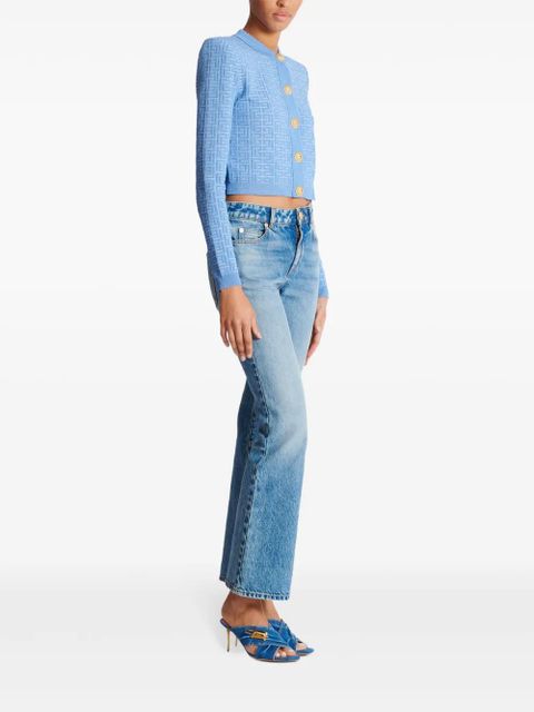 Balmain PB Labyrinth cardigan - Blue