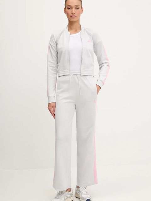 adidas dres TEAMSPORT damski kolor szary JL7336 - zdjęcie produktu nr 1