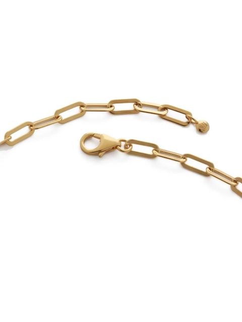 Monica Vinader GP Paperclip chain-link necklace - Gold