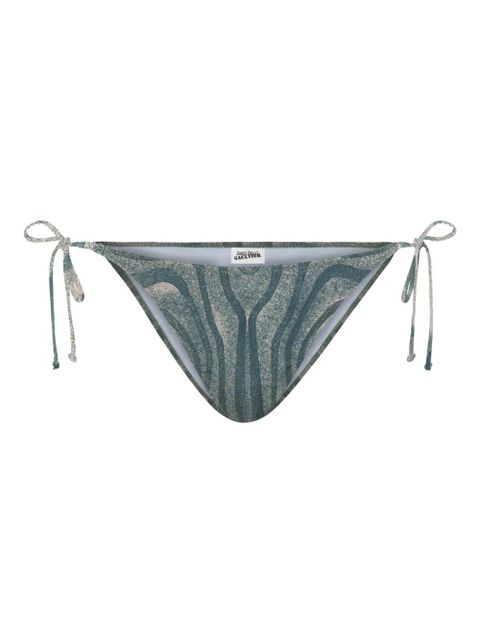 Jean Paul Gaultier spiral-print bikini - Blue - zdjęcie produktu nr 2