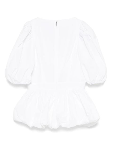 ROTATE BIRGER CHRISTENSEN puff-sleeve bubble top - White - zdjęcie produktu nr 2