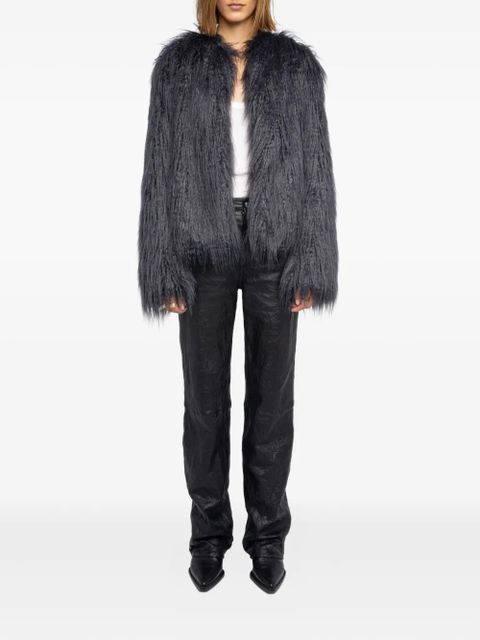 Zadig&Voltaire freddie ff open coat - Grey - zdjęcie produktu nr 2