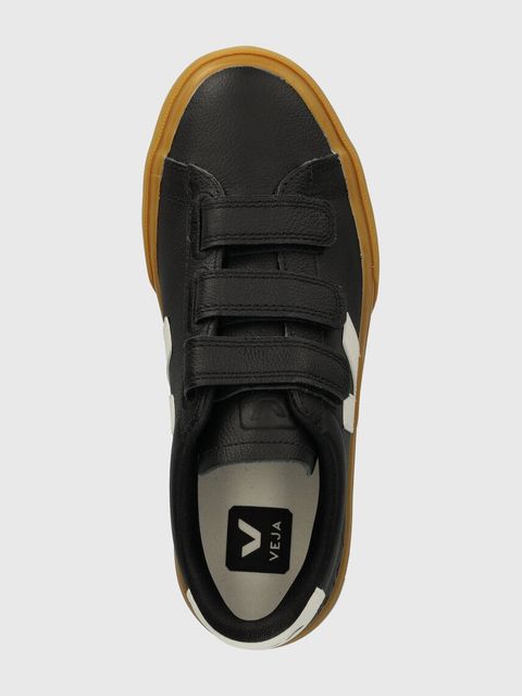 Veja sneakersy skórzane Recife Logo kolor czarny RC0503698A