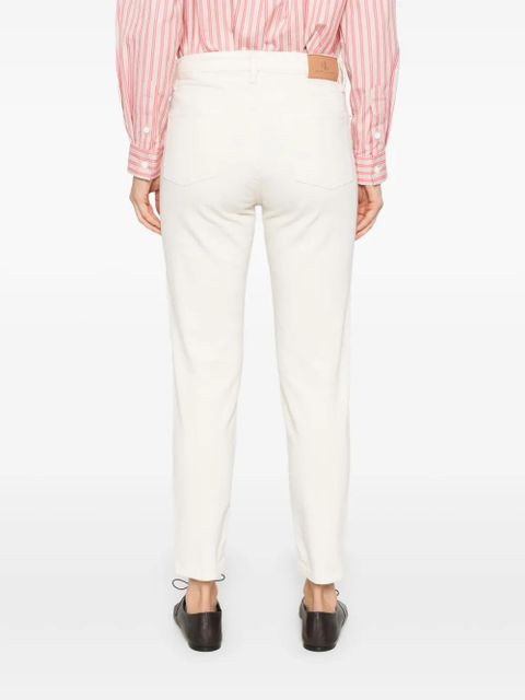 Lauren Ralph Lauren high-rise skinny-leg jeans - Neutrals